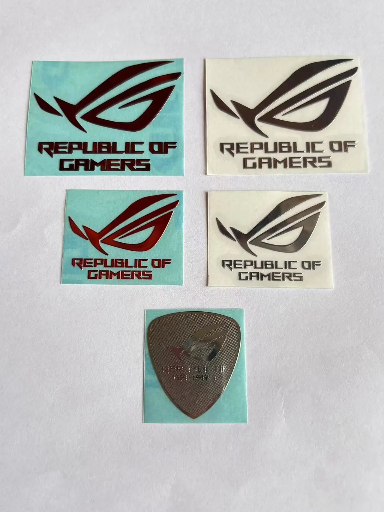 Asus ROG player Country Metal sticker Asus mobile phone laptop tablet shell metal sticker