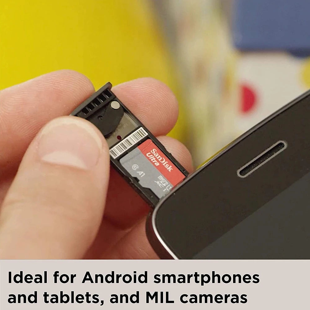 SanDisk Ultra MicroSDXC UHS-I Memory Card C10 Full HD A1 SanDisk MicroSDHC C4  MicroSD Card Trans Flash Card for Android Phone