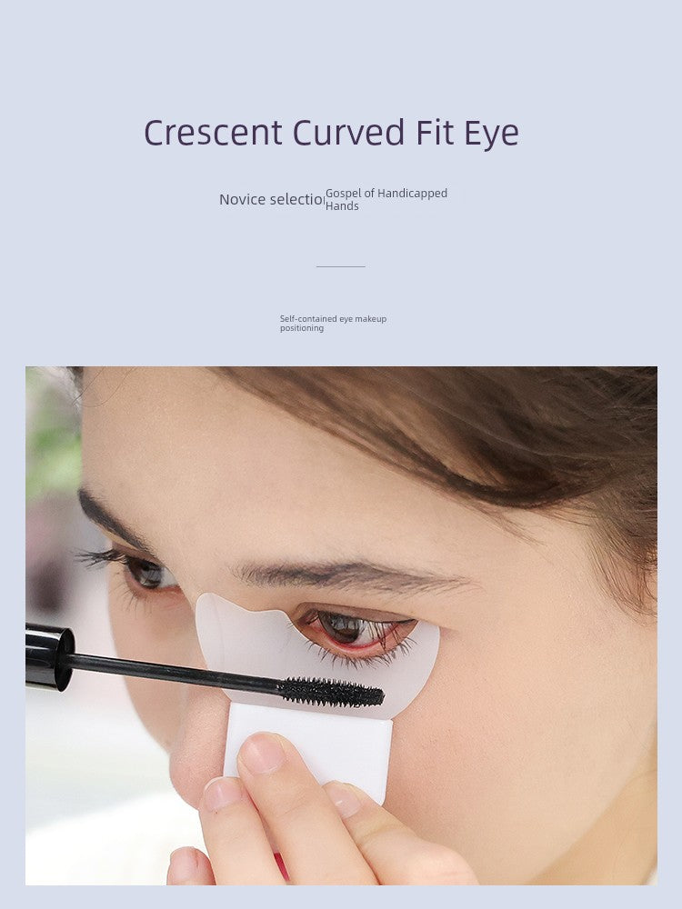 Eye Shadow Drawing Auxiliary Silicone Upper and Lower Baffle Mascara