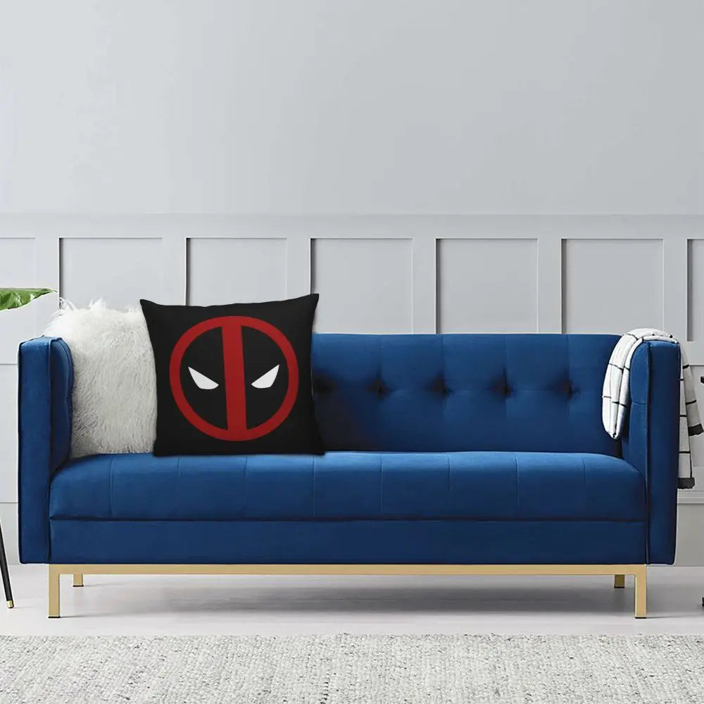 Custom Deadpool Wolverine Cartoon Manga Cushion Cover Soft Cute Pillows