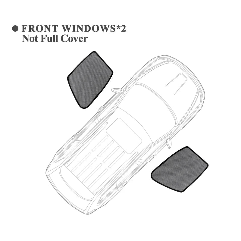 For Lexus GX 2024 2025 Land Cruiser Prado J250 LC250 Magnetic Car Sunshade Front Windshield Curtain Rear Side Window Sun Shade