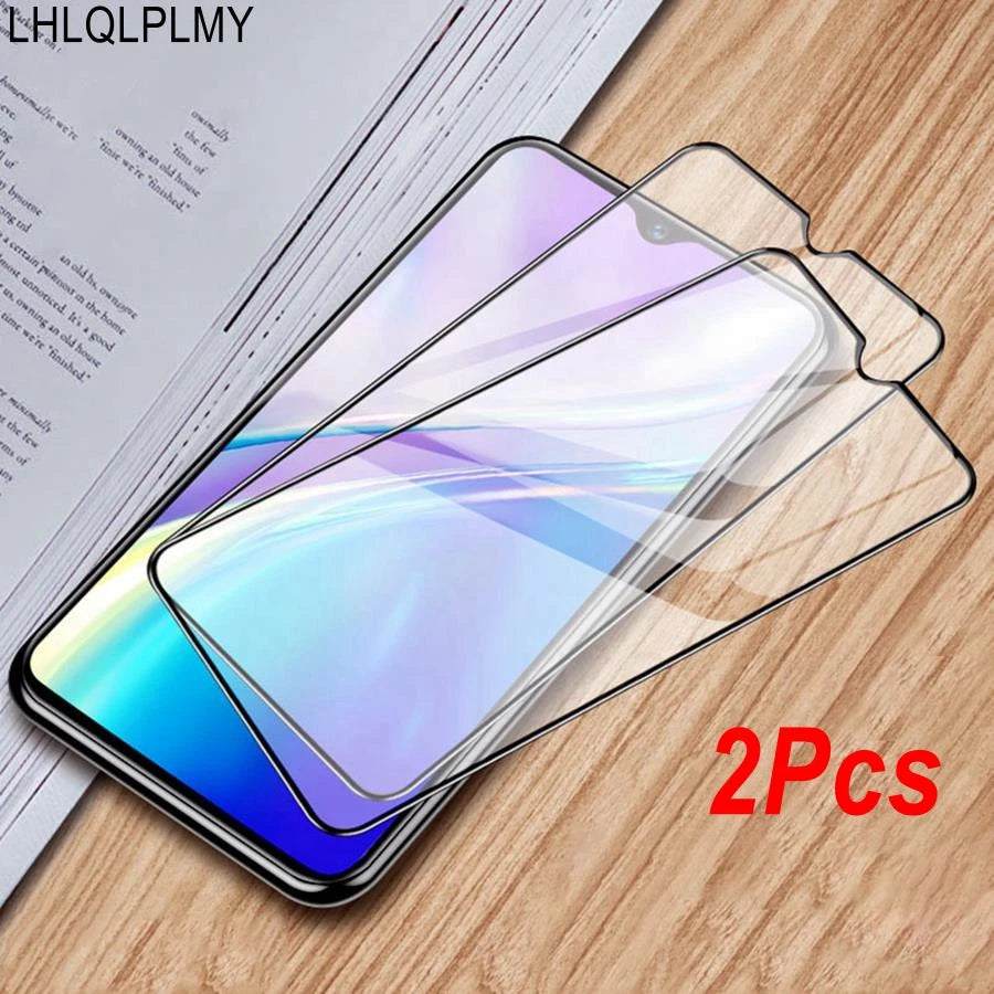 2Pcs Tempered Glass For Honor 20 9C 7C 7A Pro 8C 20S 9 10 90 70 50 Lite 30i 10i 9X 9A 8S 8X 8A 7X X7 X9 Screen Protector Cover