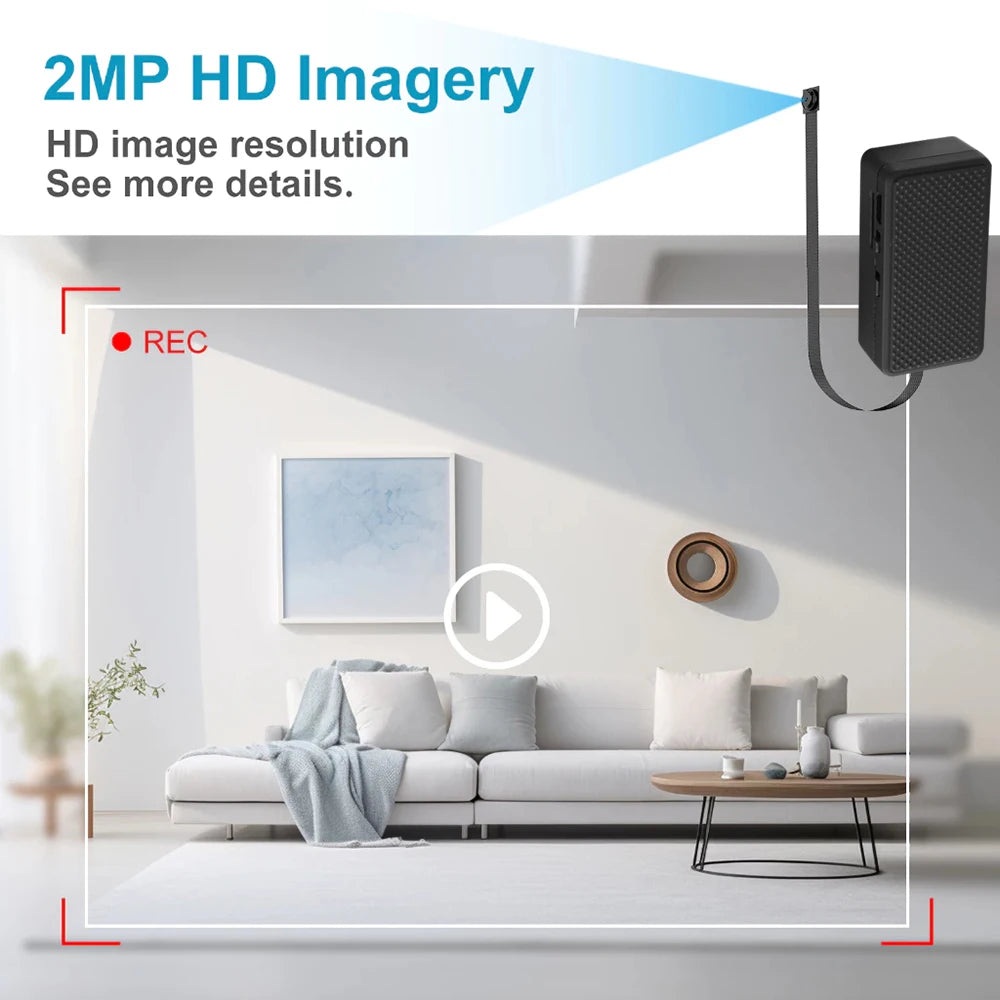 HD 1080P WiFi Mini Camera DIY Module Home Security Cam For Wide Angle Motion Detection Alarm & Record Support Phone App