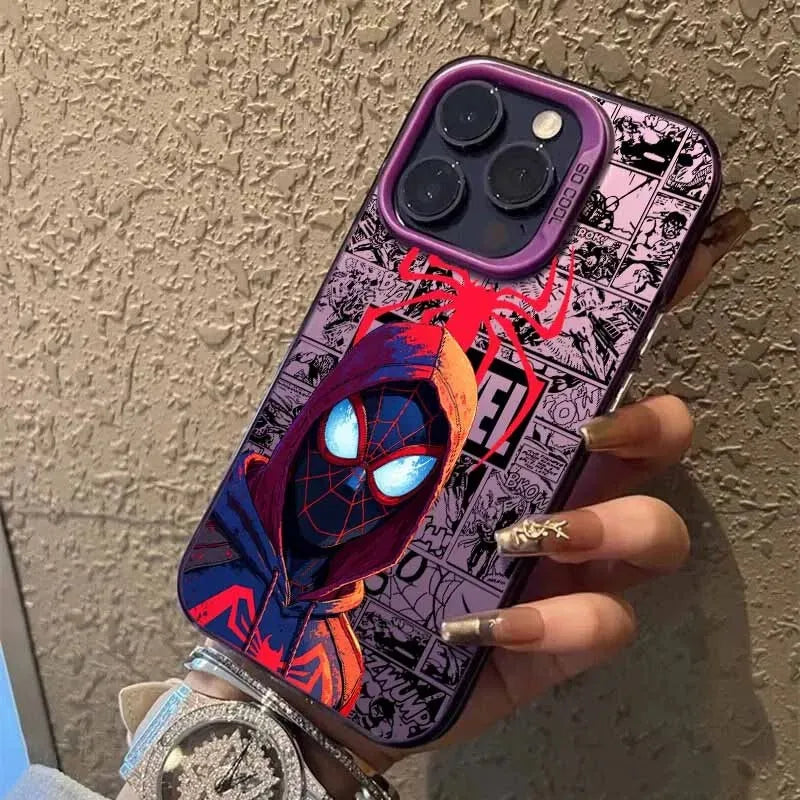 Cute S-Spiders Mens Phone Case For iPhone 17 17e 16e 16 15 14 13 12 11 mini ProMax X XR XSMAX 8 7 Air Plus Anti Fall Matte Cover