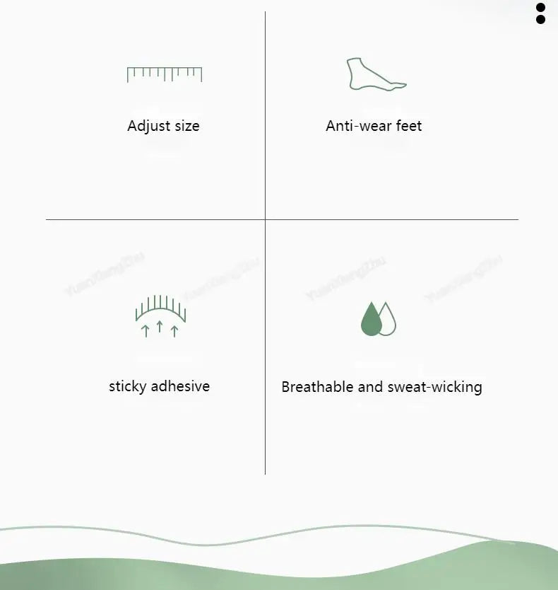 Shoe Pads for High Heels Anti-wear Foot pads Heel Protectors Womens Shoes Insoles Anti-Slip Adjust Size Shoes Accessories 1Pair