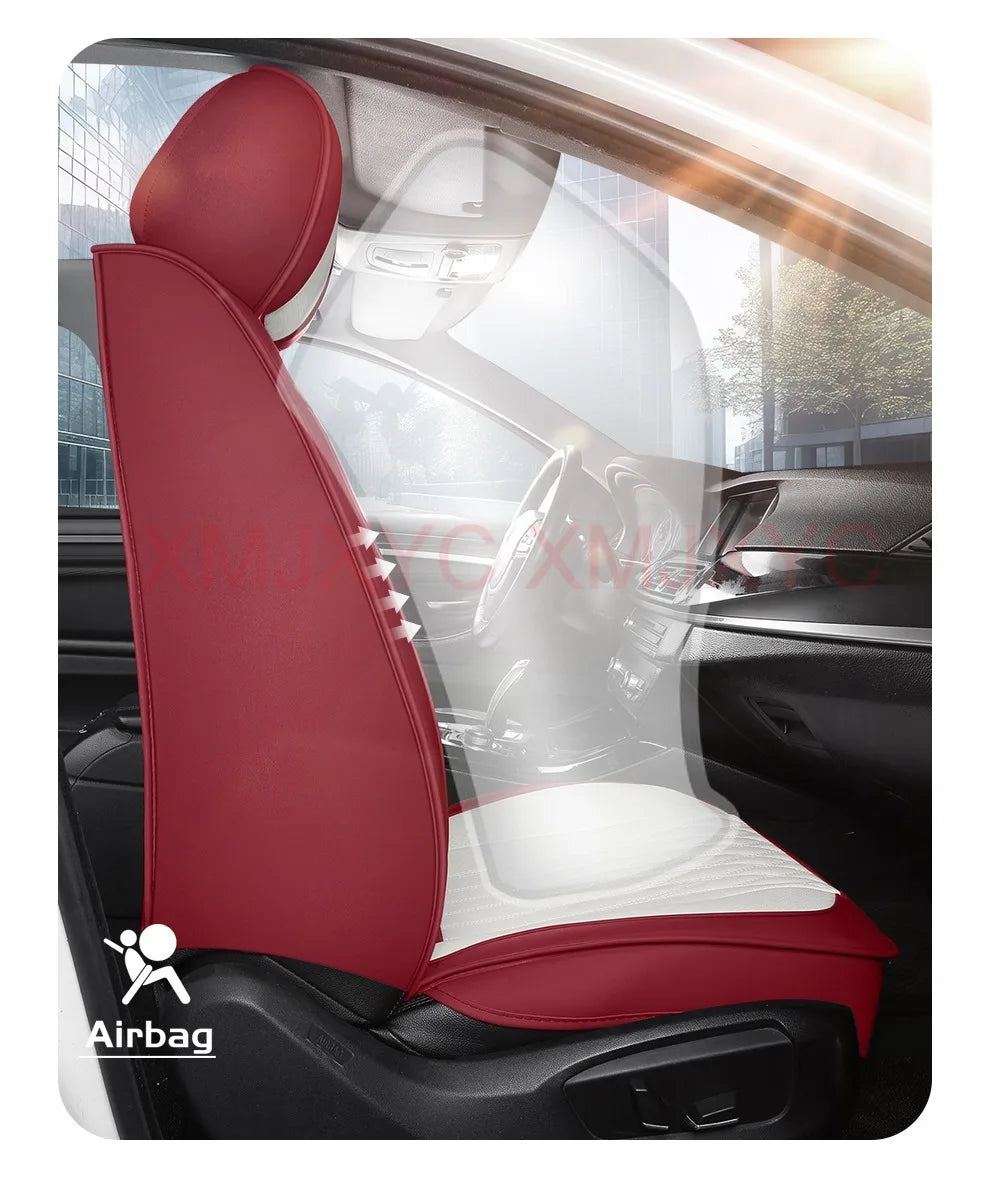 Pu Leather Universal Car Seat Cover for Mercedes A-Class W168 W169 W176 W177 A-Klasse A180 A190 A200 A220 A250 Auto Accessories