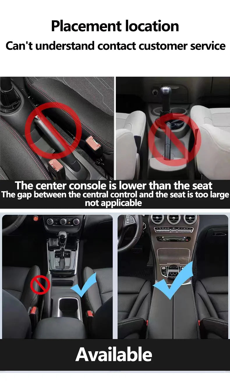 Car Leather Seat Gap Storage Box For changan CS75 PLUS CS95 CS35 alsvin CS15 CS55 Eado changan Car Organizer