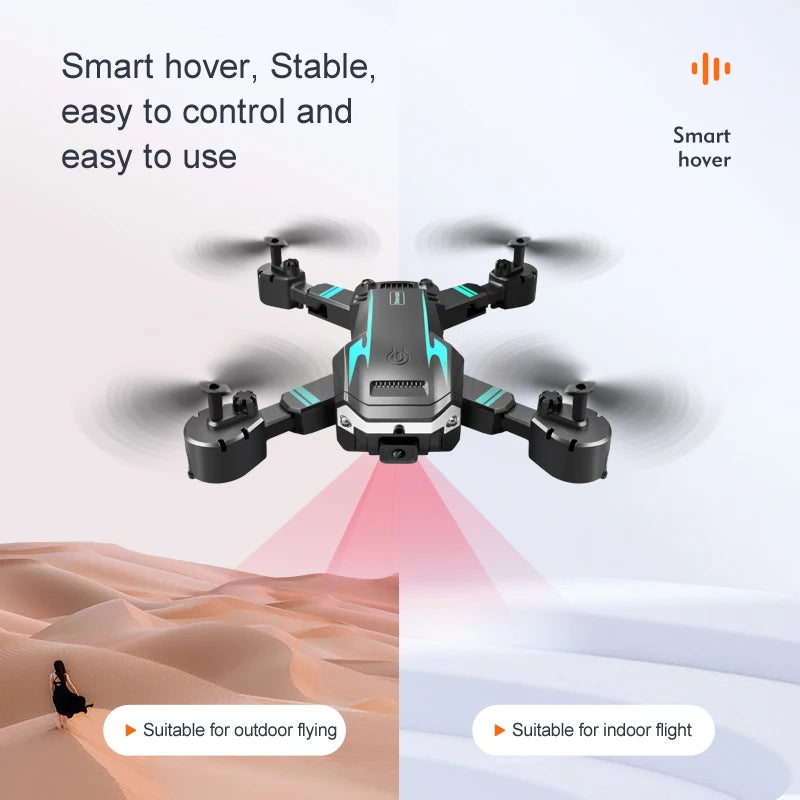 NEW G6 Mini Drone RC Camera Dron Remote Control Quadcopter Follow Me Helicopter Circle Fly Drones For Kids Toys Birthday Gift