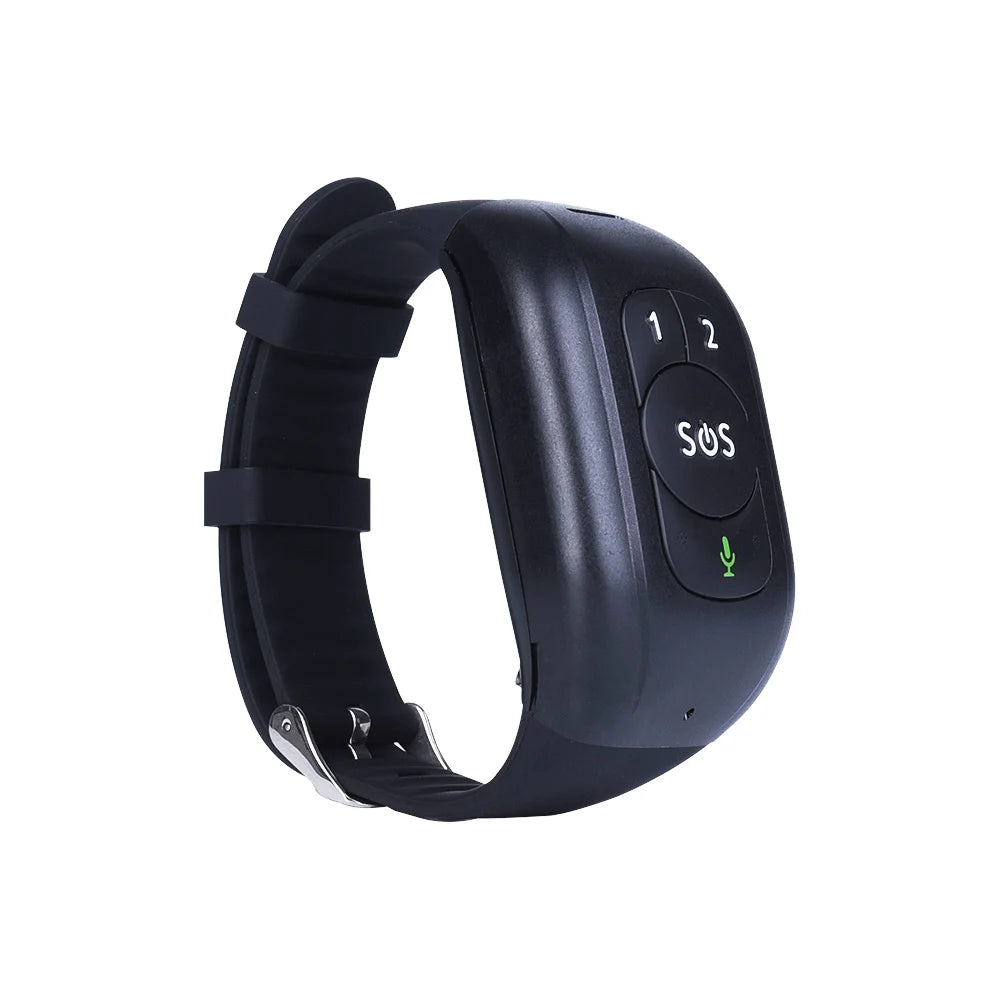NEW Elderly GPS Tracker 4G SIM SOS Button Wristband GPS Emergency Alarm IP67 Waterproof GPS TrackingHeart Rate Blood Pressure