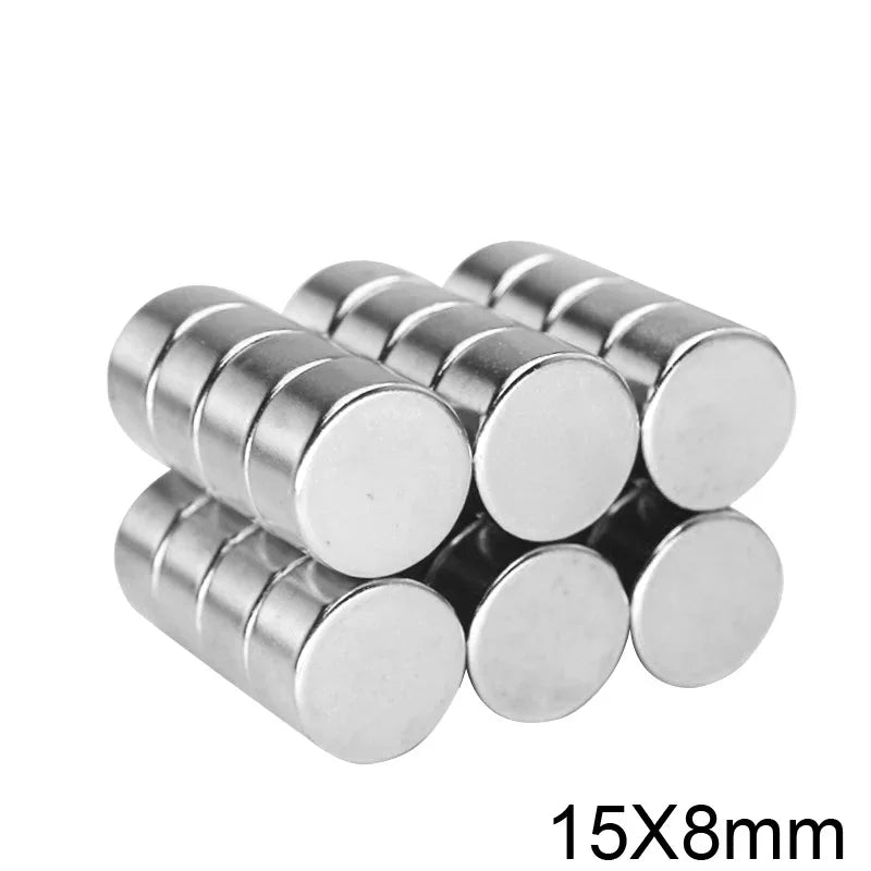 15x8mm Thick Powerful  Round Magnet 15*8mm For Home Refrigerators, Offices DIY15x8  15*8