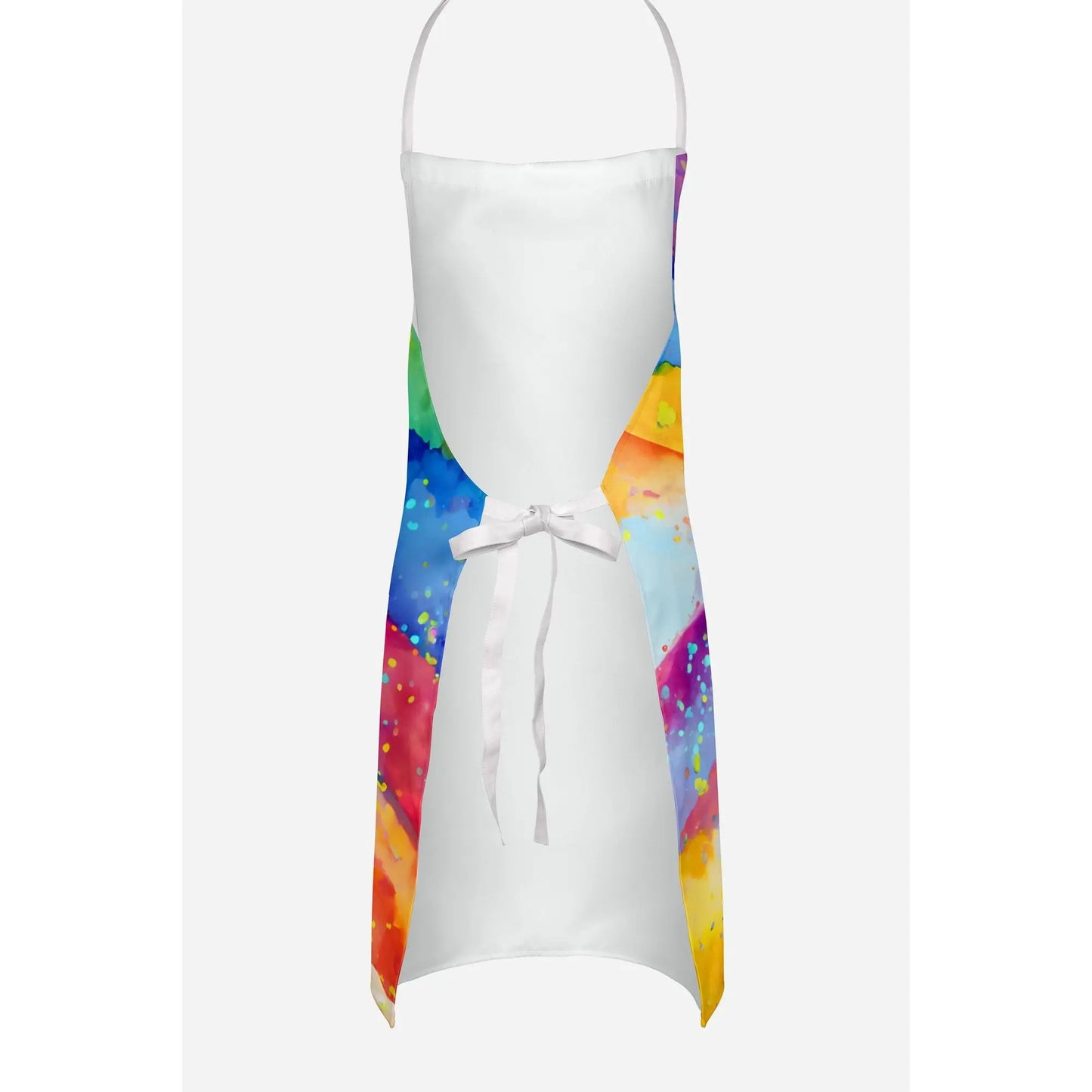 Unisex Large Multicolor Weimaraner Hippie Dawg Apron for Cooking Baking Crafts Gardening-for Adults Men Women Kitchen Server