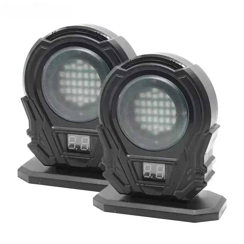 Christmas gifts mini infrared Dart Target Laser Training Target Induction Laser Target Auto-Scoring Target Sound Light Feedback