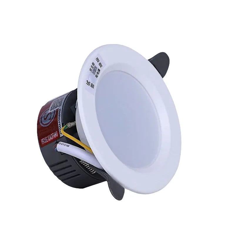 AC200-240V Emergency Lamp Home Power Outage Emergency Lights Recharging Downlight Human Sensor Control Round Indoor Led Lamp