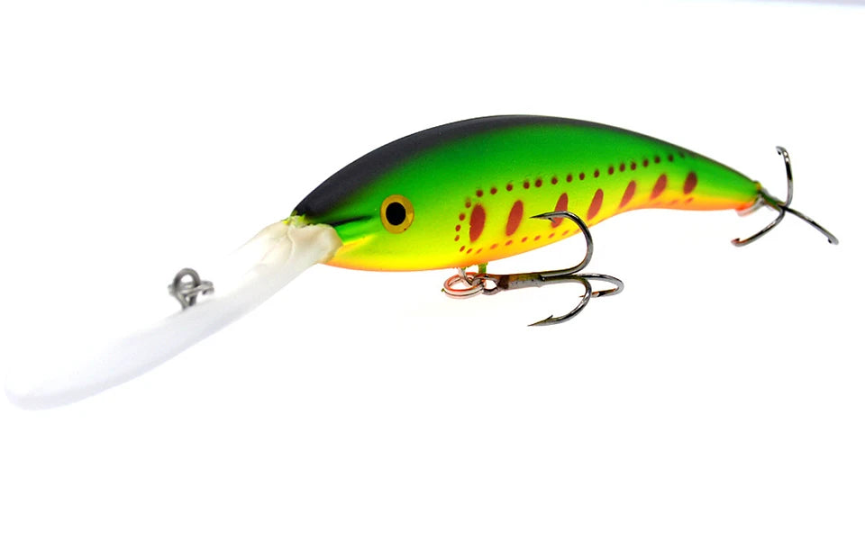 1PCS 14/20G 135/155MM Minnow Fishing Lure Wobbler Artificial Bionic Fish Swimbait Deep Tail Dancer Super Diving Hard Bait