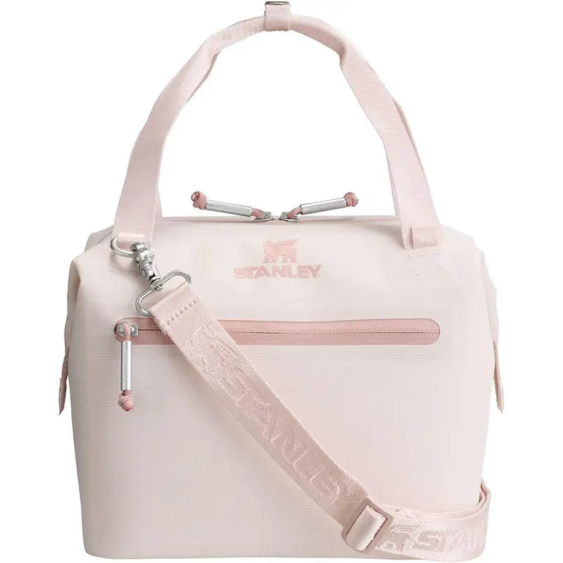 Mini Cooler Lunch Bag Waterproof Insulated Crossbody Bag Fits 40oz Tumbler For Outdoor Camping Picnic Work