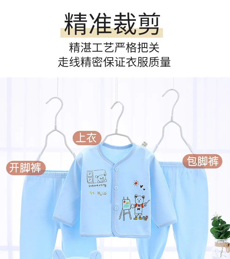 5PCS Newborn Girl Clothes Set New Born Going Home Clothes 0 3 Months Baby Clothing New Born Cotton Underwear Set