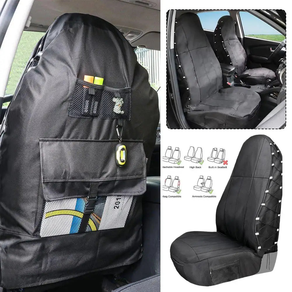 Car Seat Cover Oxford Cloth Waterproof Seat Protector With For Car Truck SUV Auto Seat Protector