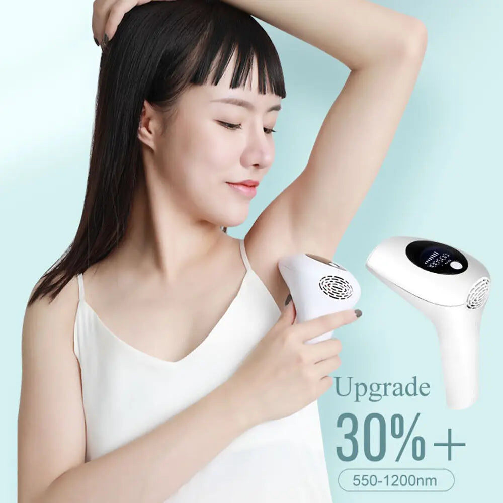 10  Beauty Care IPL Hair Removal Device 990000 Flashes Painless Permanent for Women Face Body Bikini LED Display Home Use