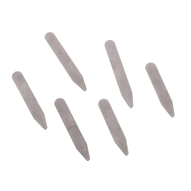 3 Size Stainless Steel Collar Stays For Man Collar Support Business Men Gift Shirt Bone Stiffener Inserts Fixed