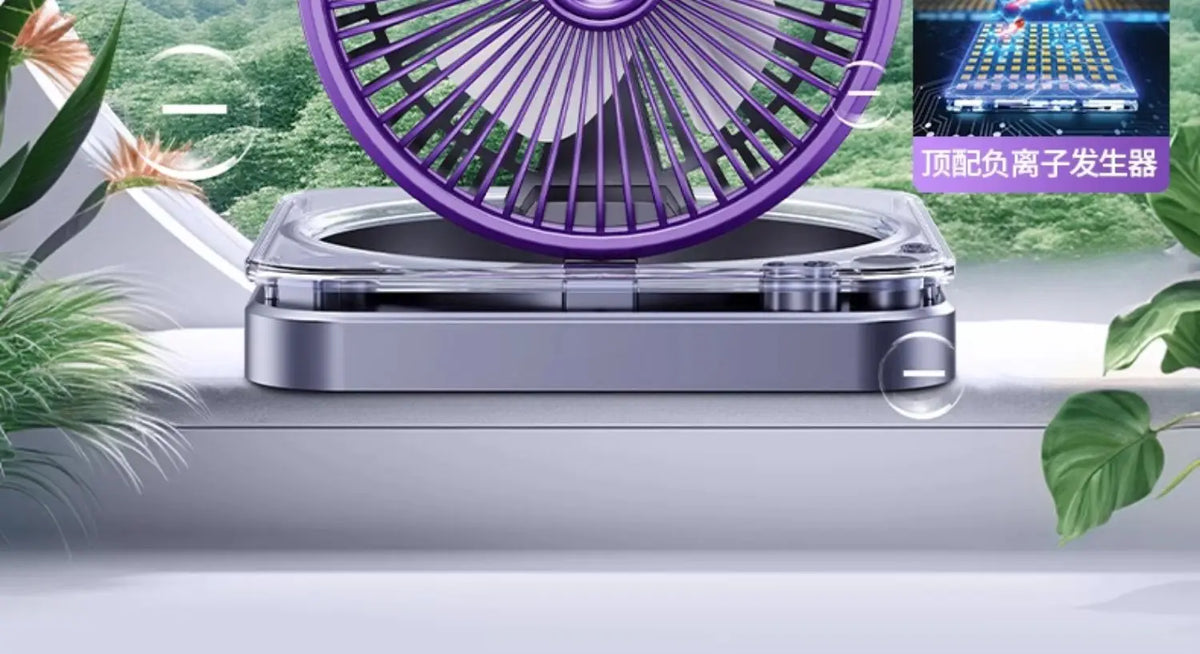 Remote Control Wall Hanging Electric Fan, Kitchen Toilet Special Refrigeration Mini Air Conditioner, Silent Charging Wall Fans