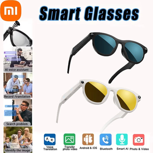 Xiaomi AI Glasses Camera 200w Pixel  Video Recording HD Shooting Voice Assistant Real-timeTranslation Intelligent Recognition