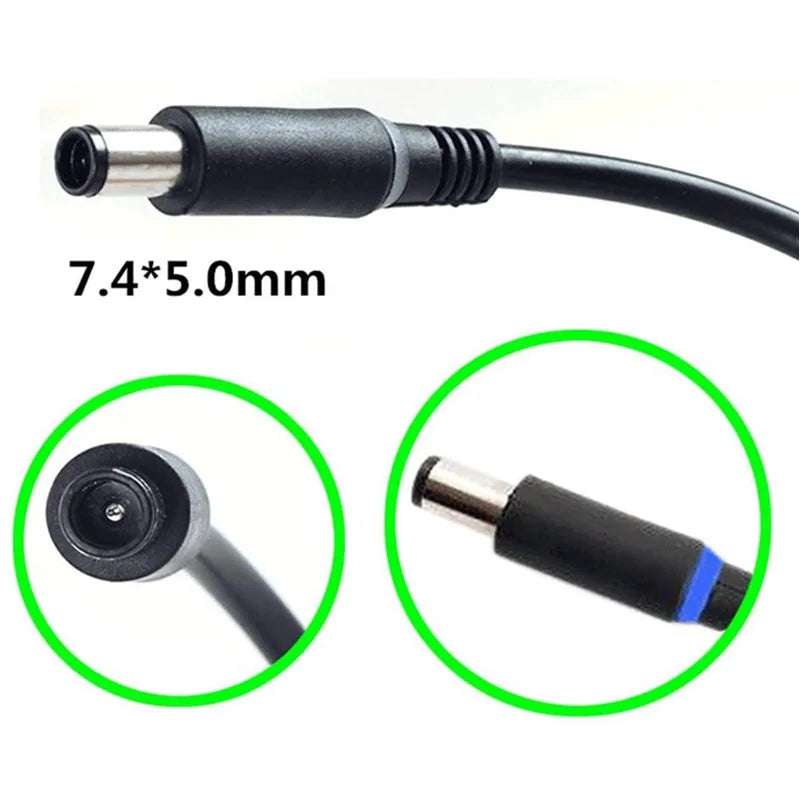 19.5V 6.7A 130W 7.4*5.0 AC Laptop Adapter Power Charger For DELL G3 G5 Inspiron 7566 7567 7557 7559 P57F LA130PM DA130PE1-00
