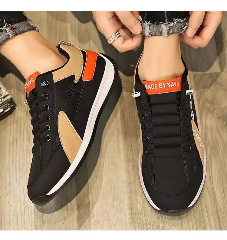 Spring and Autumn New Style Men's Shoes Spring and Summer Sports Board Shoes Running Lightweight Casual Shoes