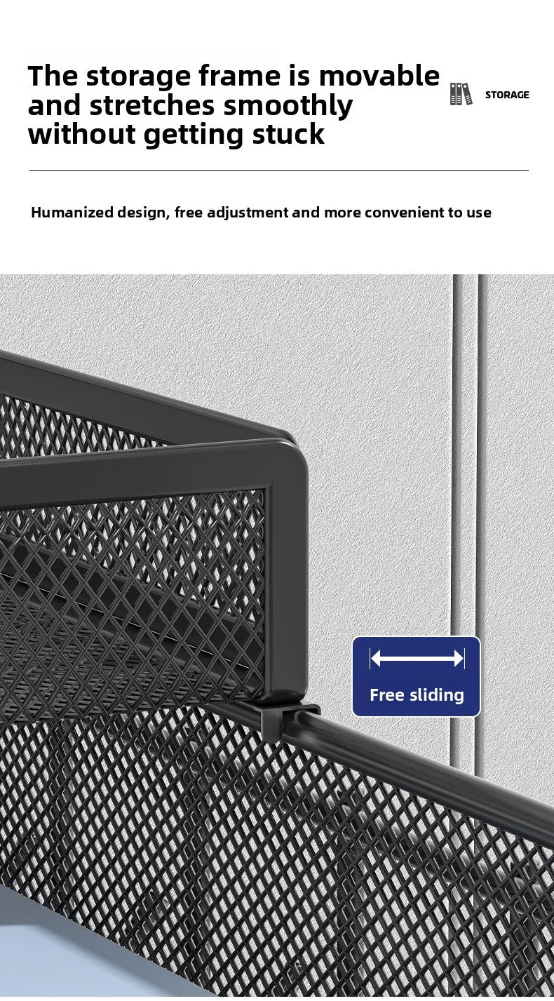 4 Trays Paper Organizer Letter Tray with Handle-Mesh Desk File Organizer, Paper Sorter Desk Organizer for Office, Home or School