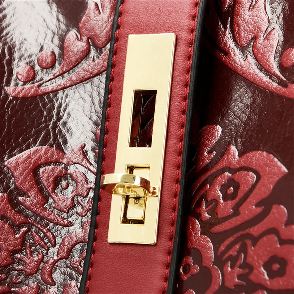 3 Layers Women 2024 Luxury Handbags Women Bags Designer Casual Shoulder Bags High Quality Leather Crossbody Bags for Female