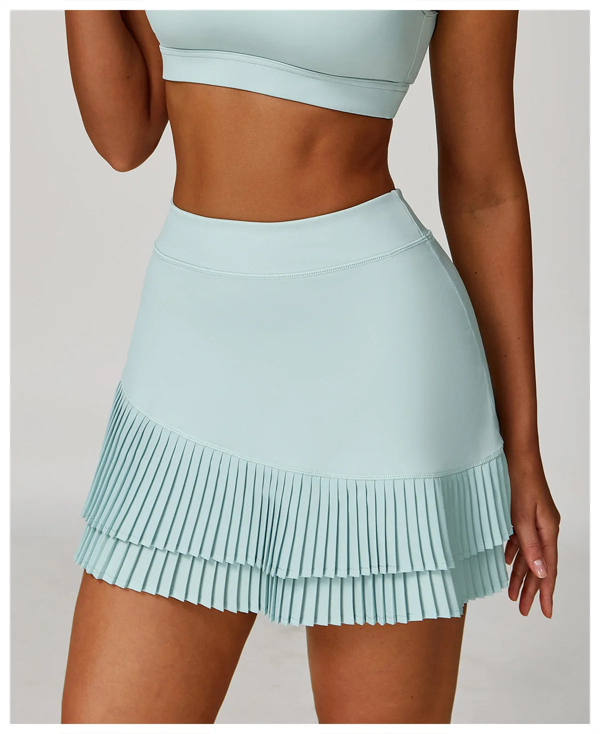 High Waist Sports Short Skirt Lined Shorts Women Fitness Yoga Quick Dry Running Sport Skirts Tennis Skirt Golf Wear for Women