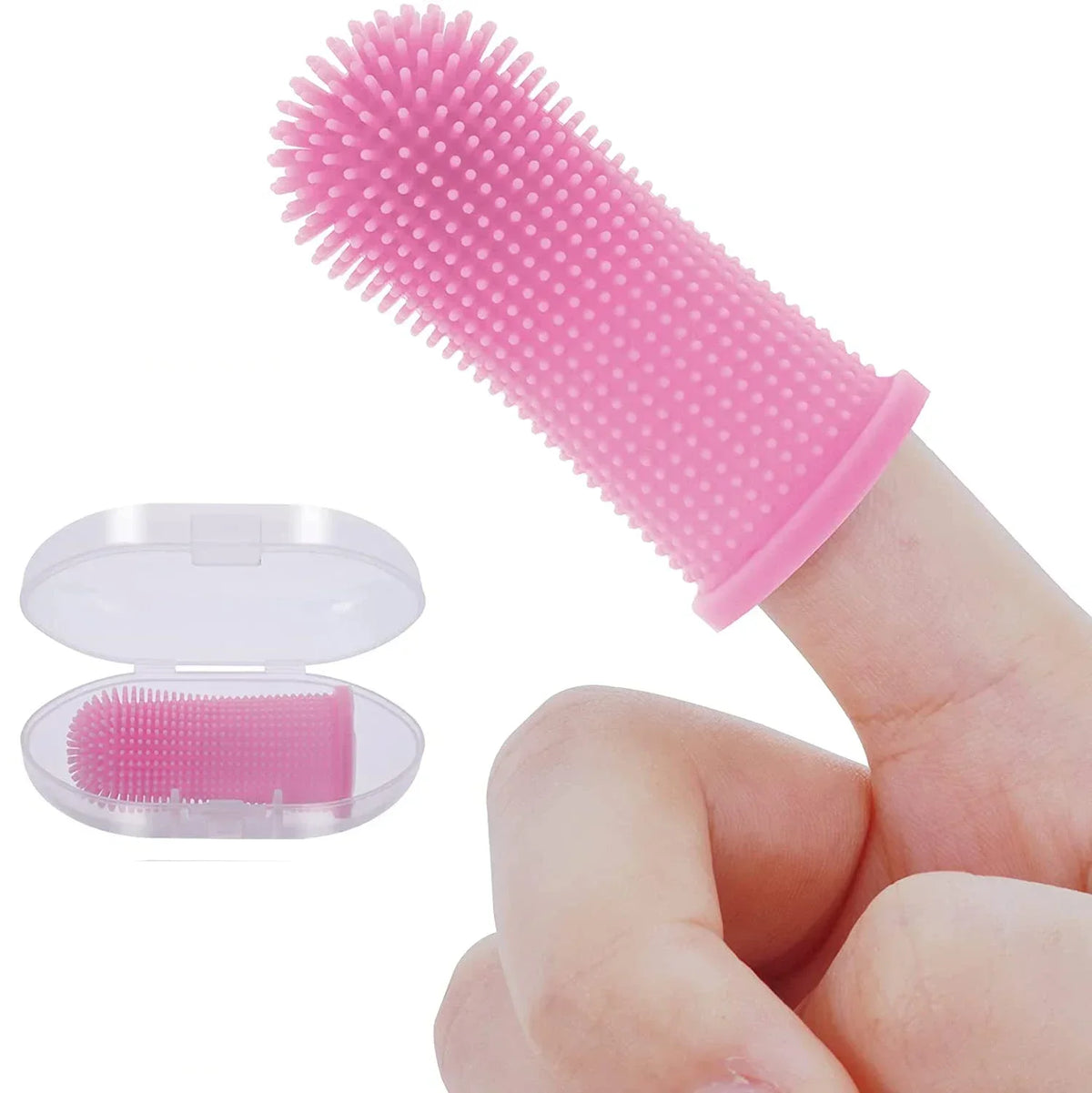 3/1pcs Pet Finger Toothbrush Pet Products Cat Toothbrush for Dog Products Teeth Cleaning for Small Dogs Cats Clean Teeth Puppy