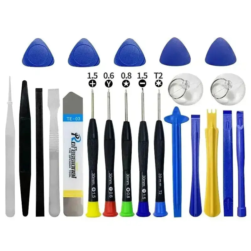 22 in 1 Mobile Phone Repair Tools Disassemble Repair Kit for iPhone Screwdriver Combination Skid Multi Function Disassembly Set