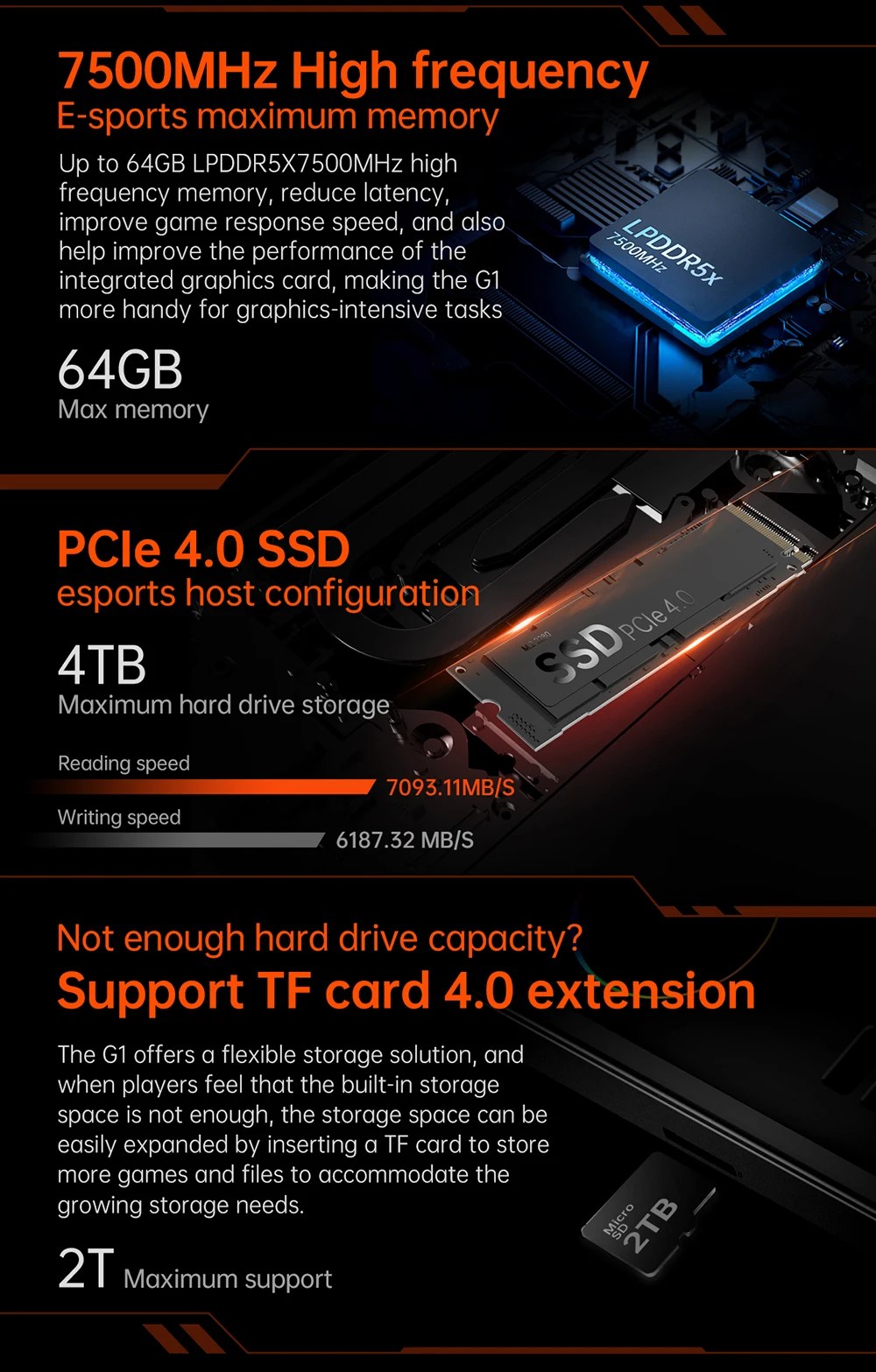 OneXPlayer G1 Gaming Laptop AMD Ryzen AI 9 HX 370 &amp; Intel Core Ultra 7 255H Portable 8.8 Inch 144Hz Dual-Mode Keyboard Computer