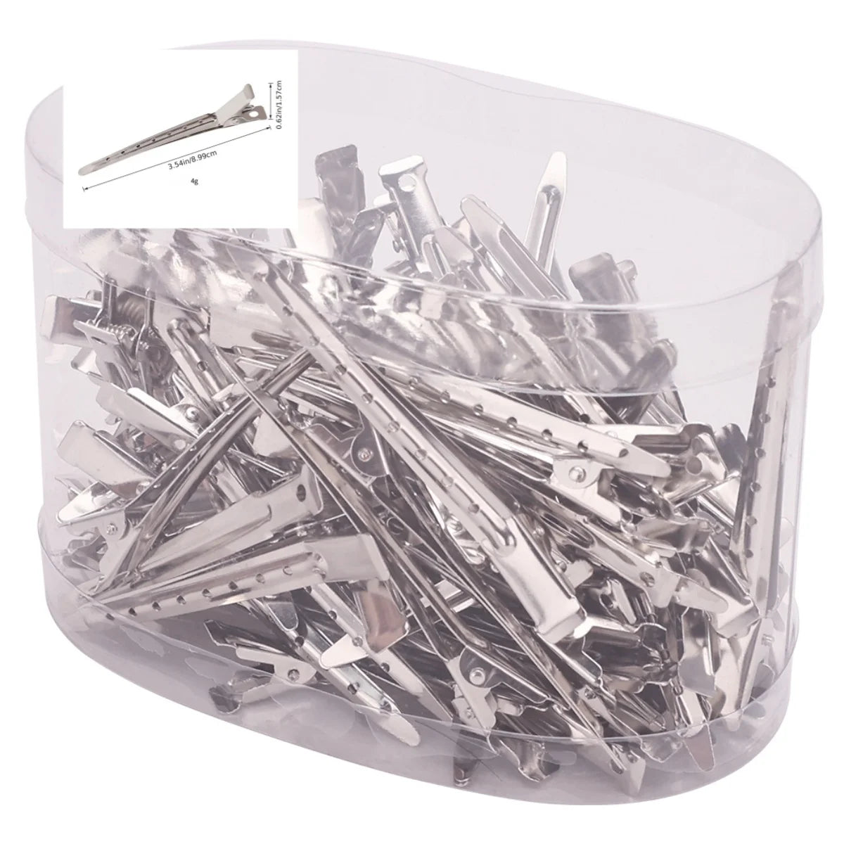12/35/50/70/80Pcs Positioning Metal Hair Clips Hairpins for Women Styling Tools Barber Hair Cut Clamps DIY Curls for Salon