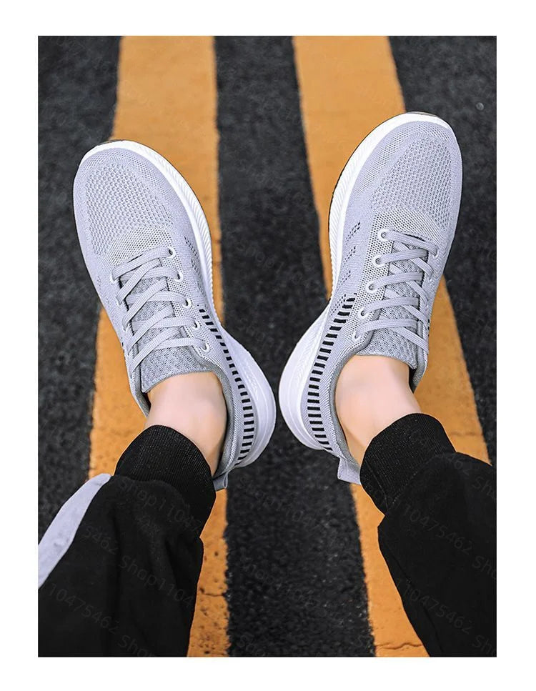 New wear-resistant thickened casual shoes for men, fashion sports shoes, breathable tennis, outdoor walking training tennis
