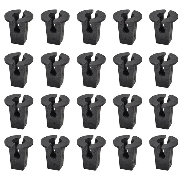 30Pcs Plastic Lock Nuts Grommets Auto Wheel Arches Bumpers Panels & Shields Lock Nut Clips Accessories for Volkswagen