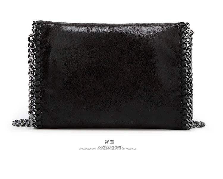 Luxury Chains Flap Crossbody Bags for Women 2023 Designer Square Shoulder Bag Mini Phone Handbags and Purses Clutch Tote Chic