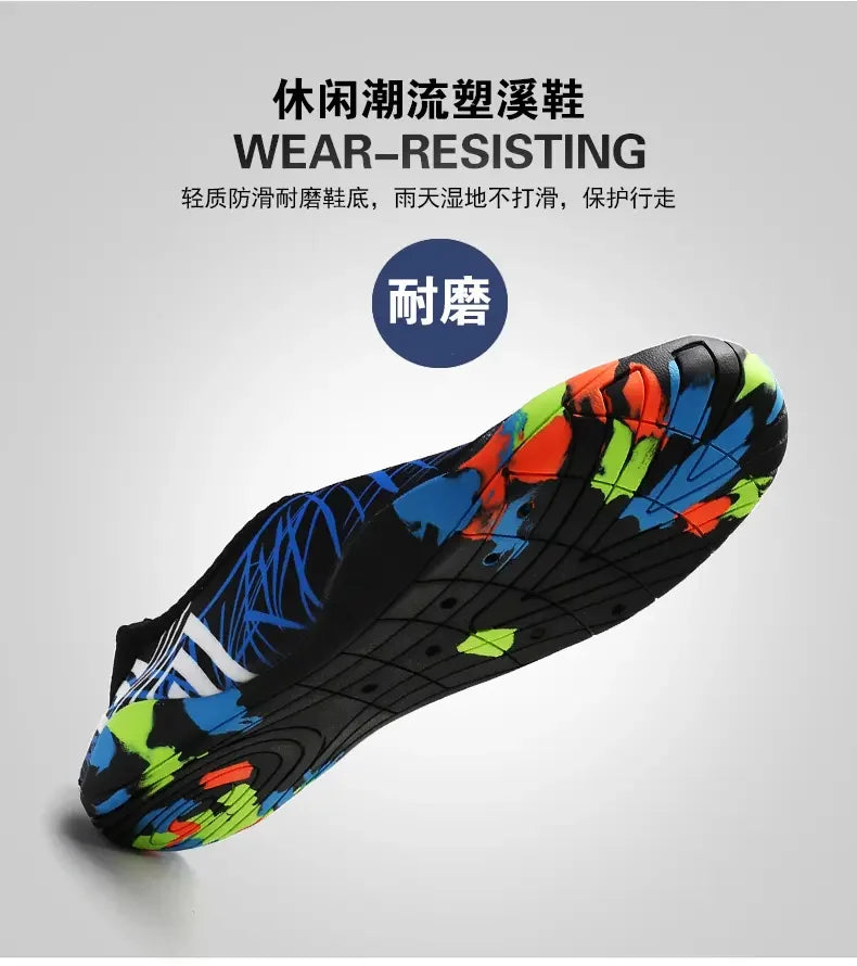 Unisex Shoes Swimming Water Yog Women Men Barefoot Outdoor Beach Sandals Upstream Aqua Shoes Nonslip River Sea Diving Sneakers