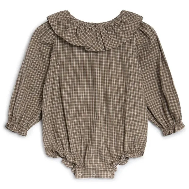 Baby Sets Aw TNS26 New Girl Printed Long-sleeved T-shirt Shorts Baby Blouse Bloomers Kid Romper