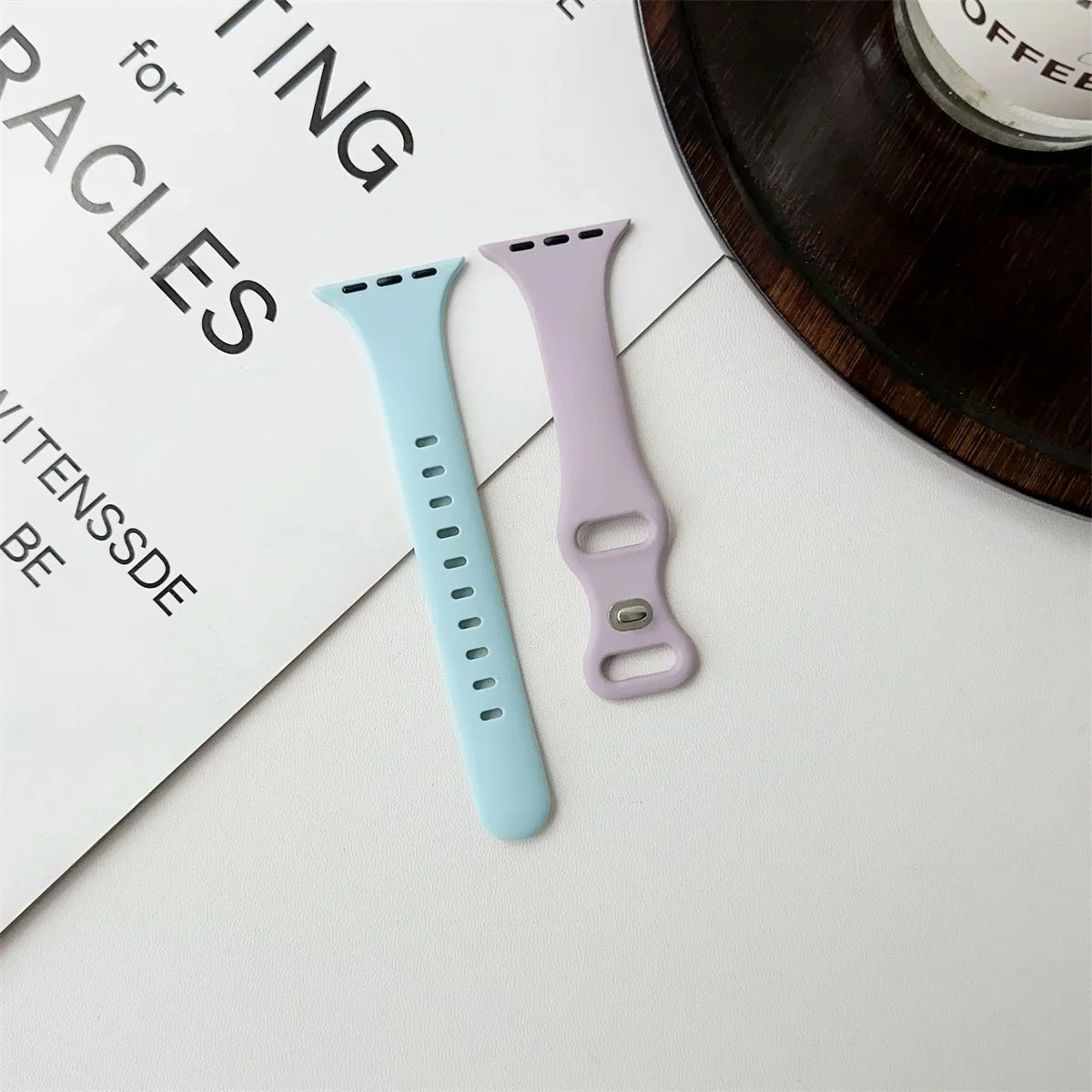 Thin Silicone Strap For Apple Watch 40mm 44mm 45mm 41mm 38mm 42mm Solid Color Strap Bracelet For IWatch Series 1 2 3 4 5 6 SE 7