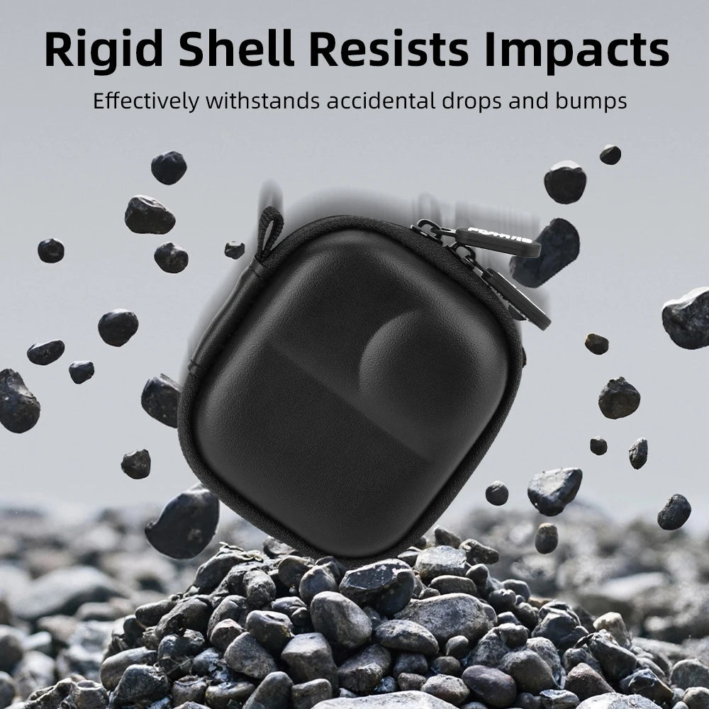 Flymile Storage Bag for DJI OSMO NANO Camera Mini Box Hard Shell Portable PU Carrying Case for DJI OSMO NANO Accessories