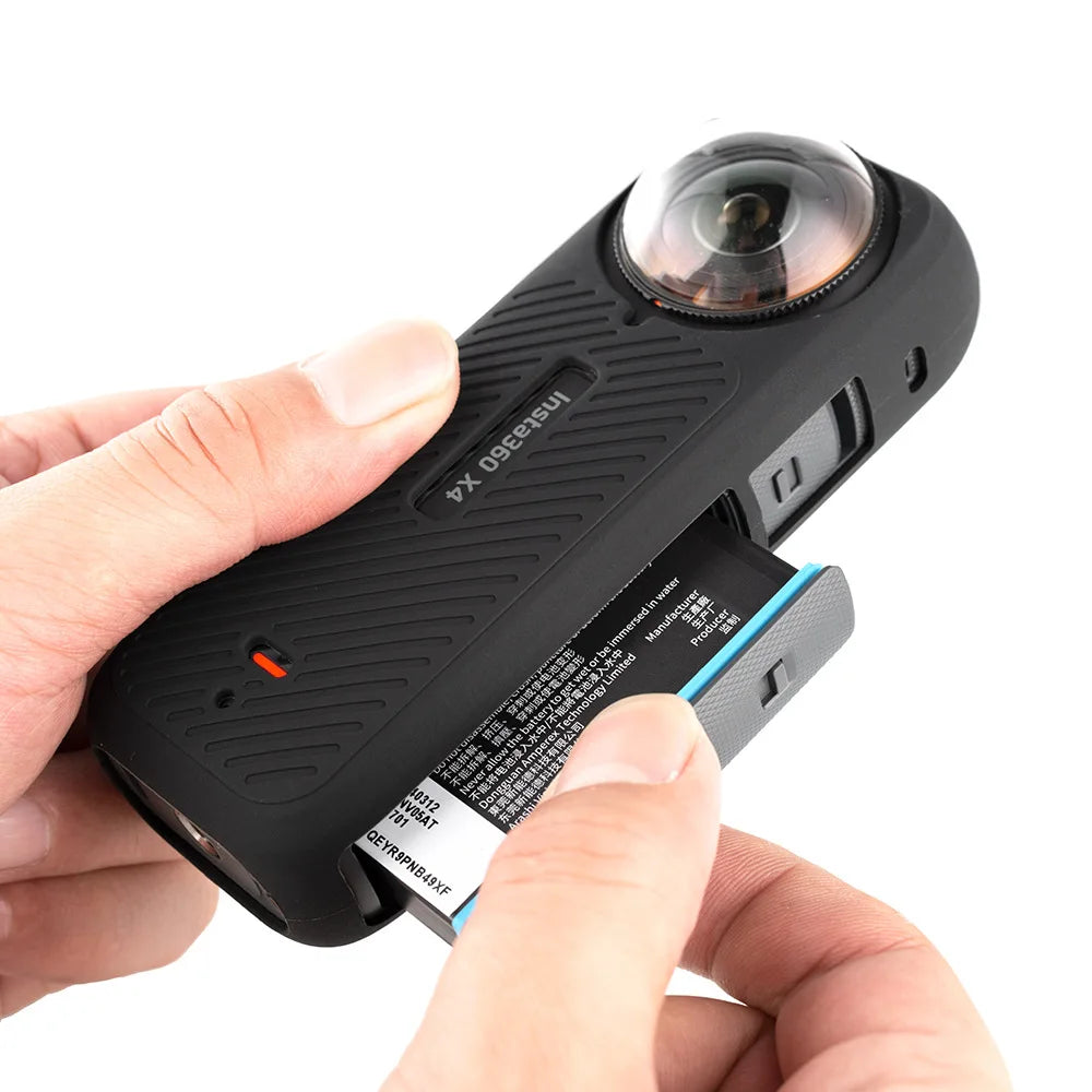 For insta 360 x4 accessories case Protective Soft Standard Housing Rubber Silicone Shell Protector For insta360 One x4 Camera