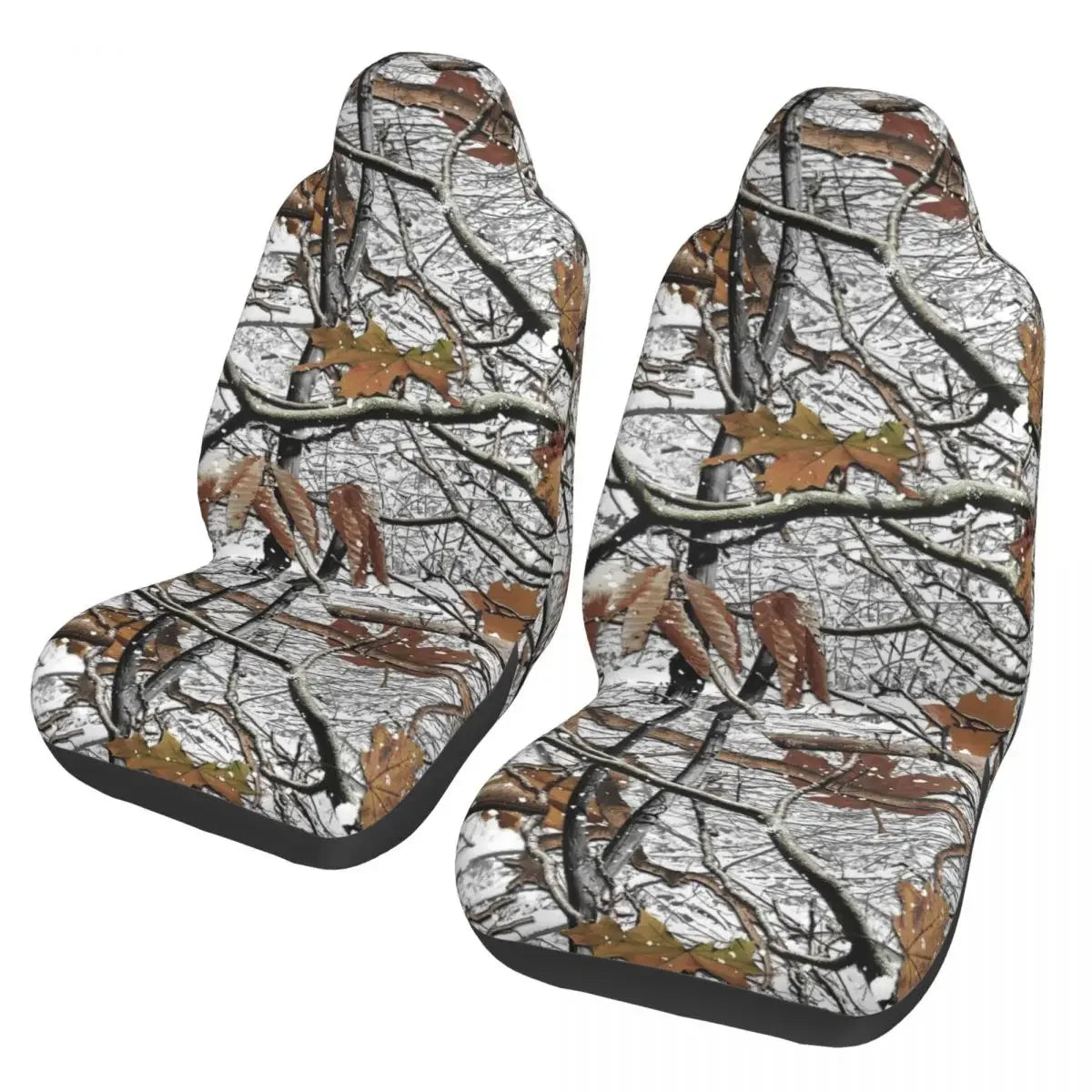 Camouflage Hunting Universal Car Seat Cover Four Seasons For SUV Tree Car Seat Covers Fiber Seat Protector