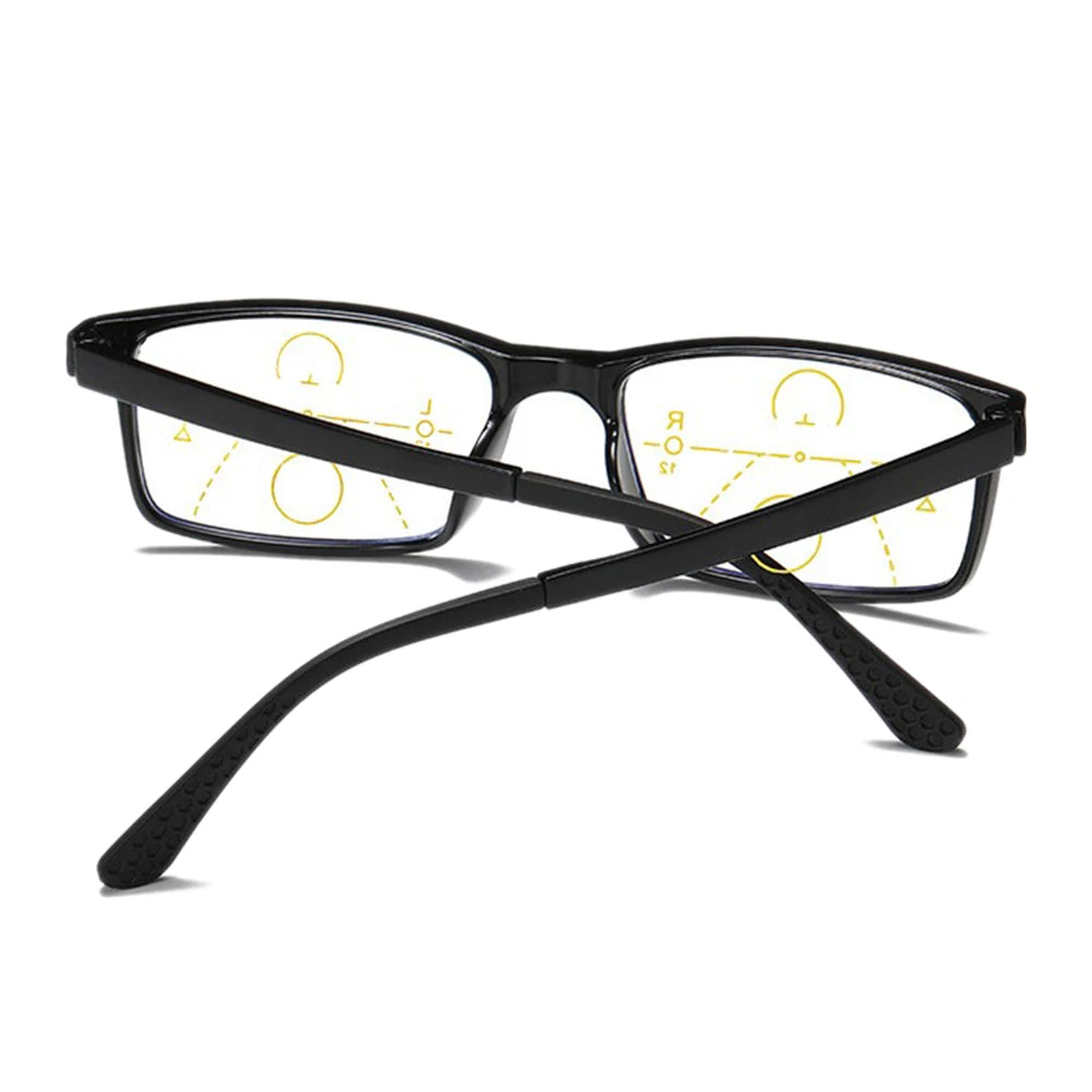 Intelligent Multifocal Progressive Reading Glasses for Men Women Near and Dual-use Anti-Blue Light Eyewear Очки Для Зрения
