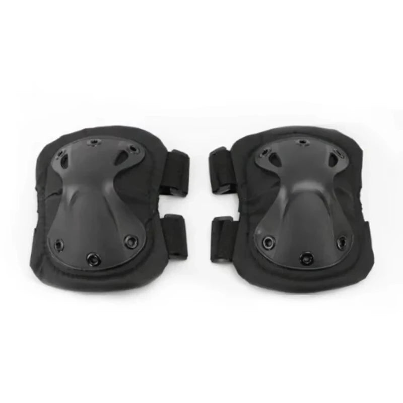 4Pcs Tactical Knee & Elbow Pads Set,Outdoor Protective Gear for Cycling, Mountaineering, Hiking & All Outdoor Sports