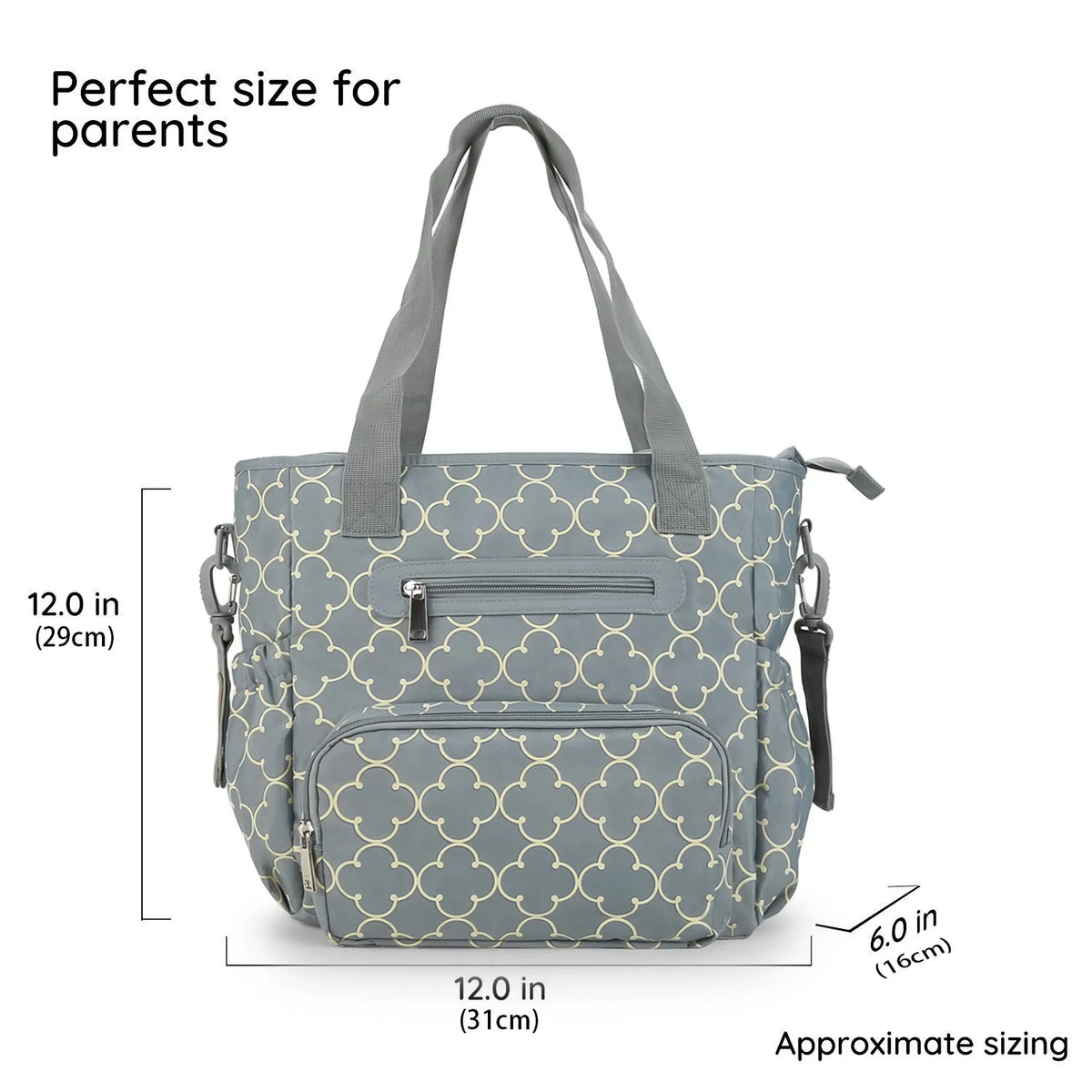 Women Shoulder Bag Travel 7 Pcs/Set Baby Diaper Bags Go Out Large Capacity Newborn Nappy  Bag with Changing Pad Multi-functional