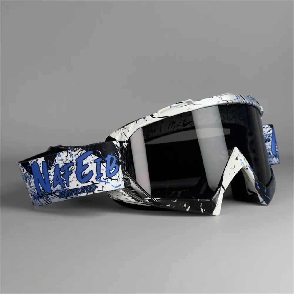 Motocross Dustproof ATV Goggles Mountain Biking MX Riding Ski Glasses UV400 Anti-sand Motorcycle Glasses Men Women