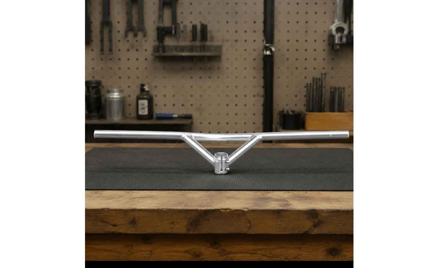 Aluminum Alloy Handlebar Retro Appearance Aluminum Riser Handlebar Riser Bike Bar Comfortable Grip Cycling Equipment Lightweight