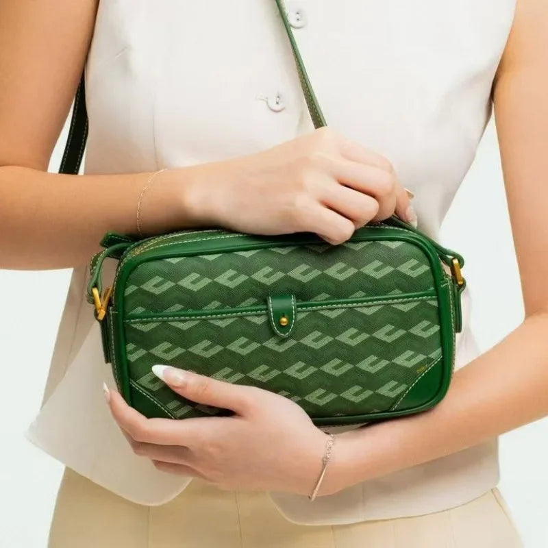 Luxury Brand Crossbody Bag For Women, Premium Leather Material, Famous Designer Spacious And Lightweight