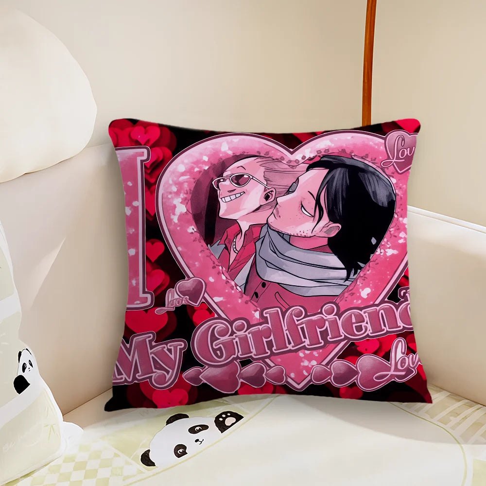 cushion a-Aizawa Head manga anime cover Plush Fabric Soft Double Eraser Sided Print Sofa Cushion Cover Throw Shota Pillow Covers